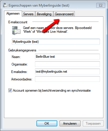 Windows Live Mail 2012. Afbeelding 7.
